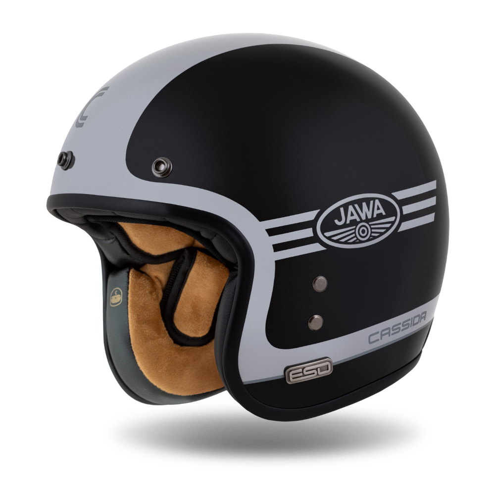 Helmet (M) ESO JAWA PANEL, CASSIDA (BLACK PEARL/ANTHRACITE/SILVER)