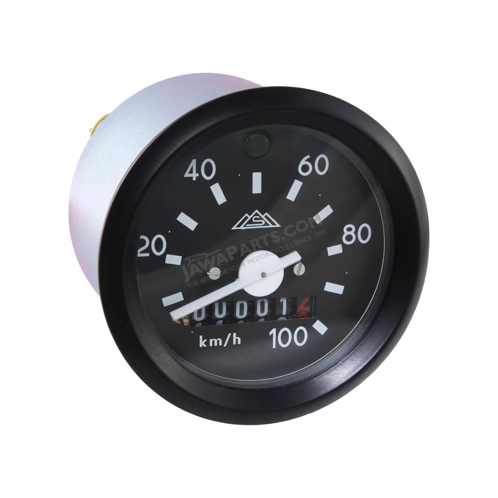 Speedometer Tacho Chrome Ø60mm bis 100 km/h Simson S51, S53, S70, S83 -  Moto-Mer akcesoria motocyklowe i samochodowe