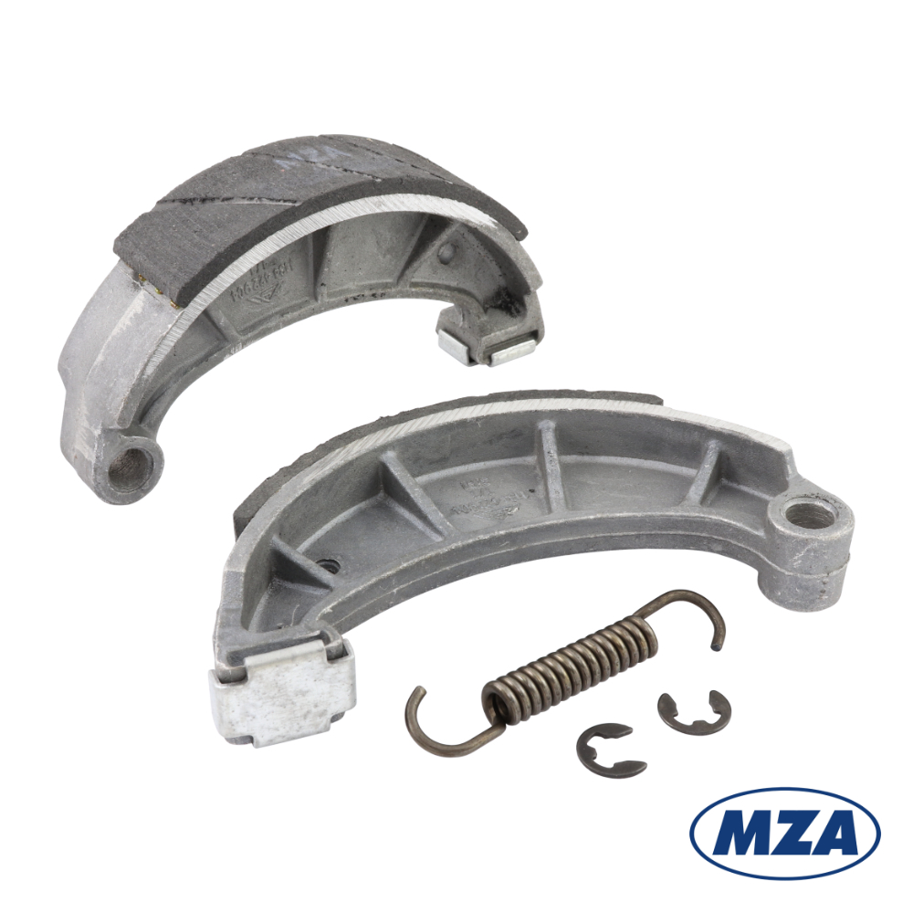 Brake shoes ø124 mm, SPORT tuning (MZA), set - Simson