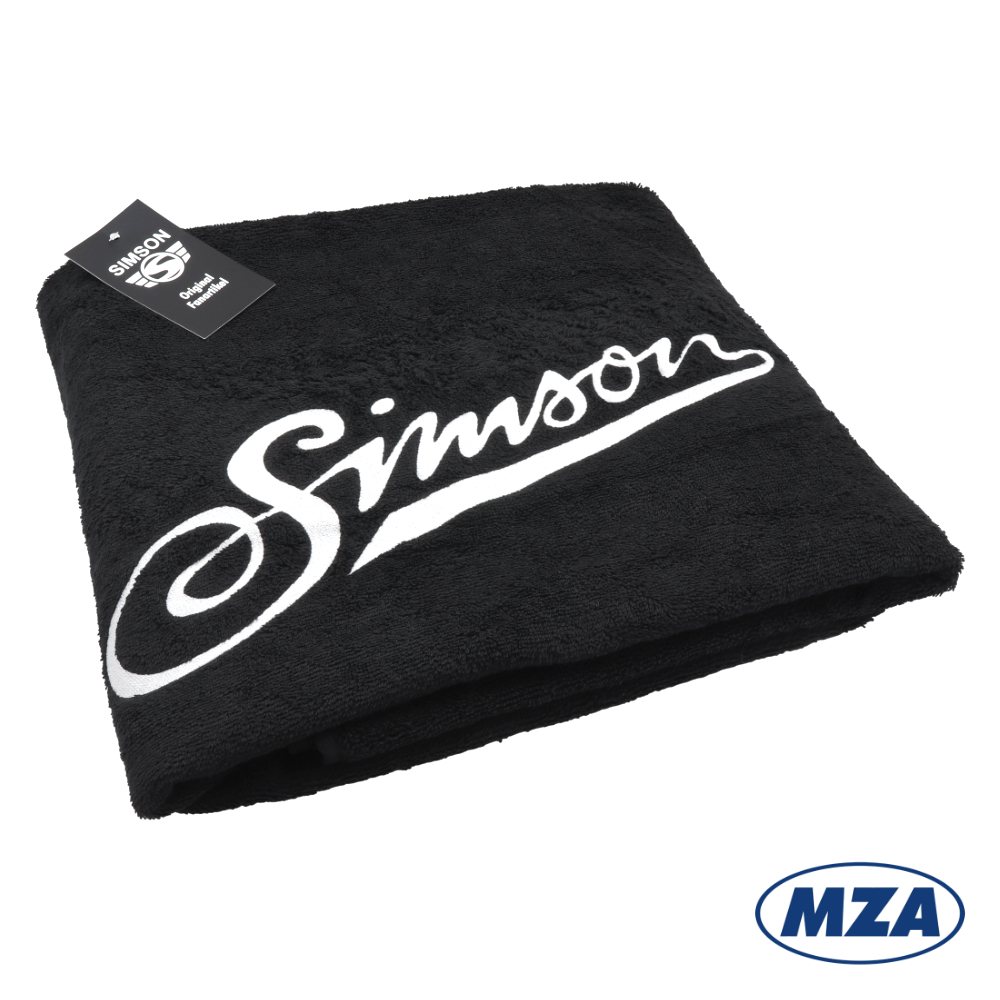 Bath towel Simson 150x100cm, BLACK (MZA)