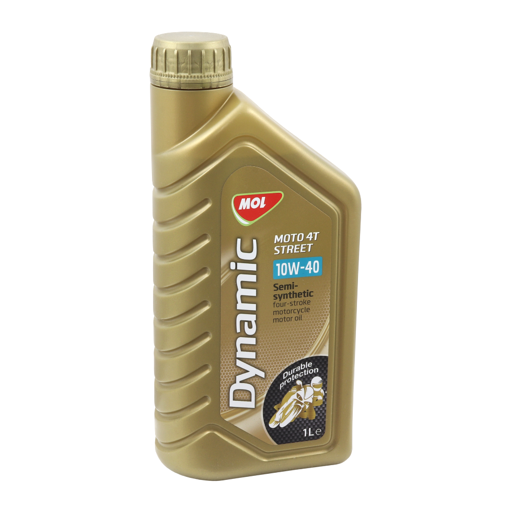 Engine oil - MOL Dynamic MOTO 4T Street 10W-40 (1000 ml)