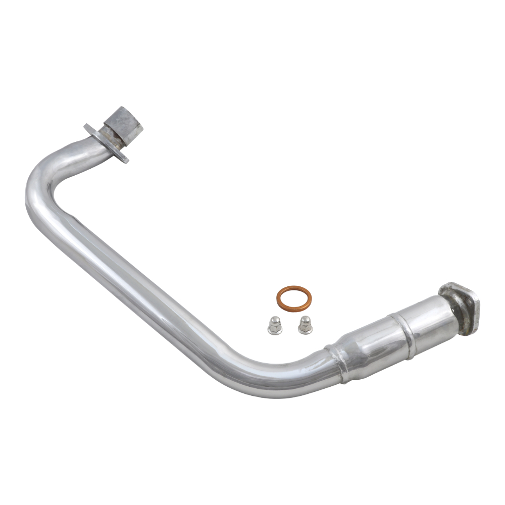 Exhaust elbow, LEFT (JAWA) - JAWA 350 OHC