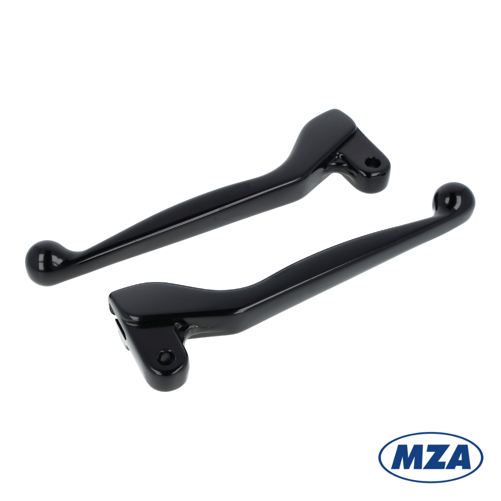 Levers of handlebar (L+R), REINFORCED ALUMINUM (MZA) - Simson