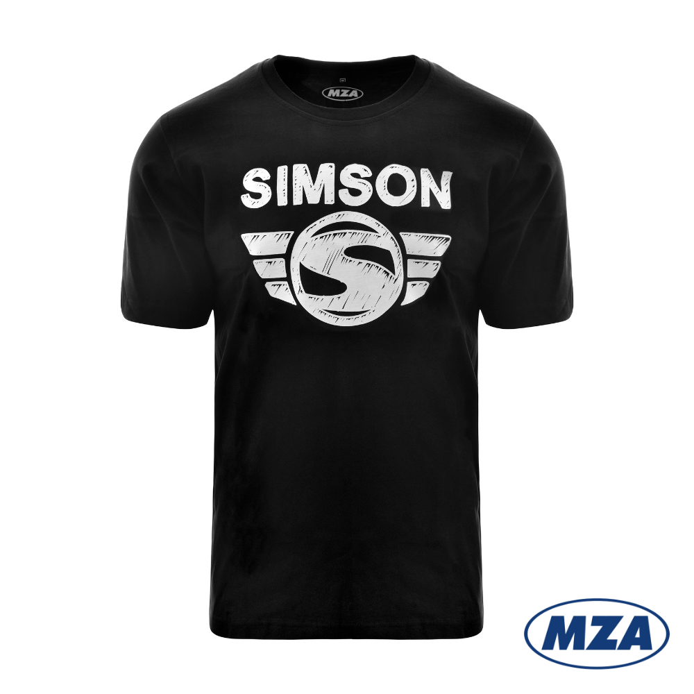 T-shirt (S), BLACK (MZA) - Simson