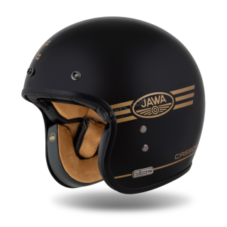 Helmet (L) ESO JAWA PÉRÁK, CASSIDA (BLACK PEARL/GOLD)