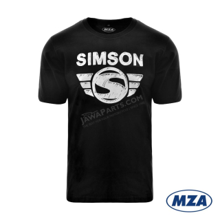 T-shirt (S), BLACK (MZA) - Simson