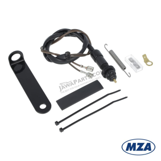 Rear brake switch with bracket for conversion (MZA) - Simson S50, S51, S70